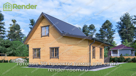 Проект П-1588 Площадь: 77,15, Размер: 9х9