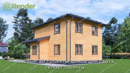 Проект П-1589 Площадь: 113,34, Размер: 7х9