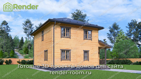 Проект П-1589 Площадь: 113,34, Размер: 7х9