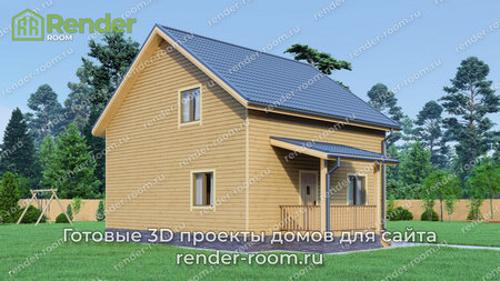 Проект  Площадь: 130, Размер: 8х9