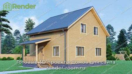 Проект  Площадь: 130, Размер: 8х9