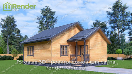 Проект П-1590 Площадь: 57,76, Размер: 8х10