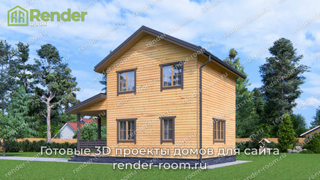 Проект П-1591 Площадь: 59,85, Размер: 6х6