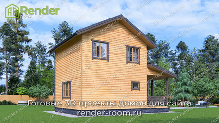 Проект П-1591 Площадь: 59,85, Размер: 6х6