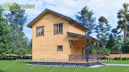 Проект П-1591 Площадь: 59,85, Размер: 6х6