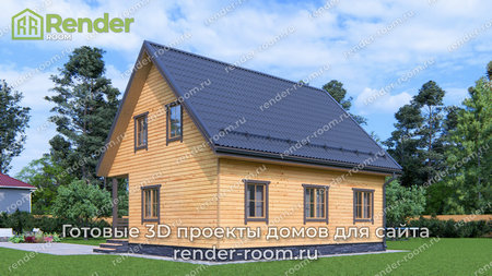 Проект П-1593 Площадь: 92,2, Размер: 8х9