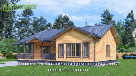 Проект  Площадь: 95,19, Размер: 11х12