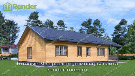 Проект  Площадь: 95,19, Размер: 11х12