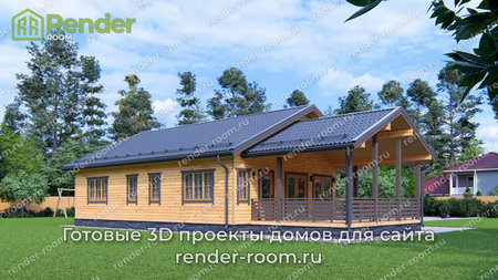 Проект  Площадь: 95,19, Размер: 11х12