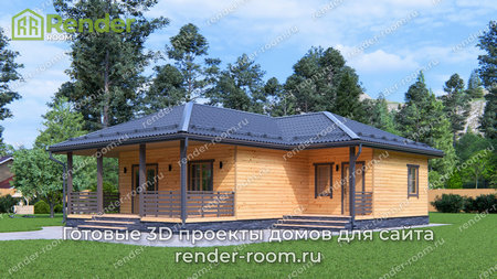 Проект  Площадь: 76,93, Размер: 10х10