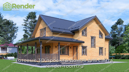 Проект П-1597 Площадь: 166,4, Размер: 9х13