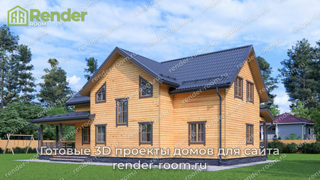 Проект П-1597 Площадь: 166,4, Размер: 9х13