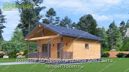 Проект П-1599 Площадь: 42,91, Размер: 7х7