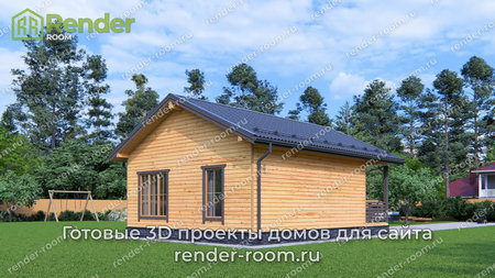 Проект П-1599 Площадь: 42,91, Размер: 7х7