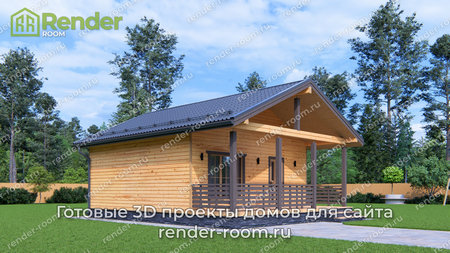 Проект П-1599 Площадь: 42,91, Размер: 7х7