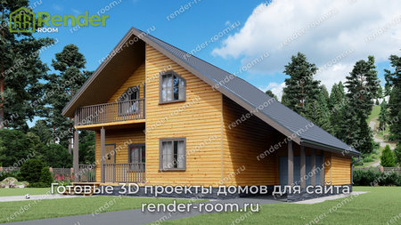 Проект П-16 Площадь: 174,93, Размер: 11х12