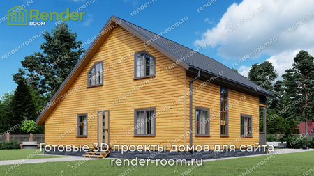 Проект П-16 Площадь: 174,93, Размер: 11х12