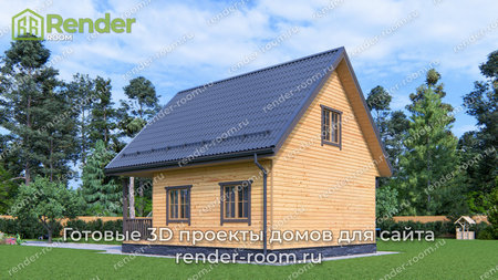 Проект П-1605 Площадь: 77, Размер: 7х8