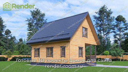 Проект П-1605 Площадь: 77, Размер: 7х8