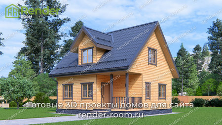 Проект П-1606 Площадь: 78,8, Размер: 7х8