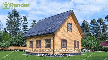 Проект П-1606 Площадь: 78,8, Размер: 7х8