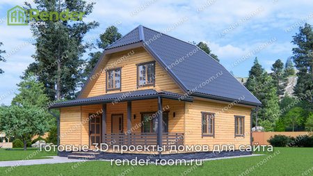 Проект П-1607 Площадь: 103,2, Размер: 8х10