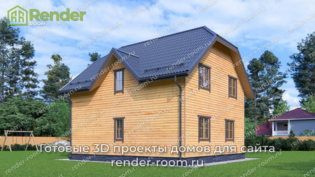 Проект П-1608 Площадь: 116,9, Размер: 8х9