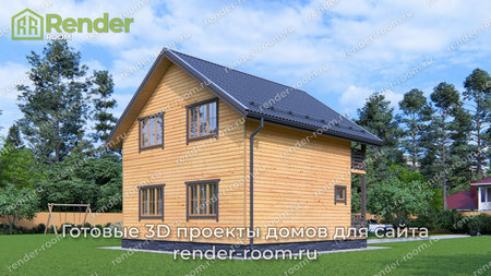 Проект П-1611 Площадь: 88,5, Размер: 8х8