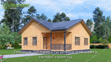 Проект П-1613 Площадь: 72,1, Размер: 9х10