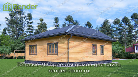 Проект П-1613 Площадь: 72,1, Размер: 9х10