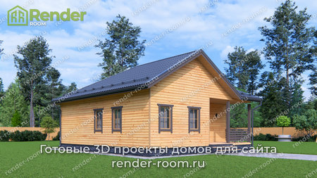 Проект П-1613 Площадь: 72,1, Размер: 9х10