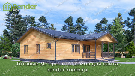 Проект П-1614 Площадь: 94,4, Размер: 9х12