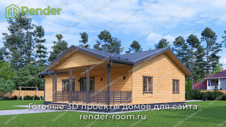 Проект П-1614 Площадь: 94,4, Размер: 9х12