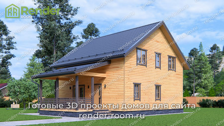 Проект П-1617 Площадь: 127,2, Размер: 9х9