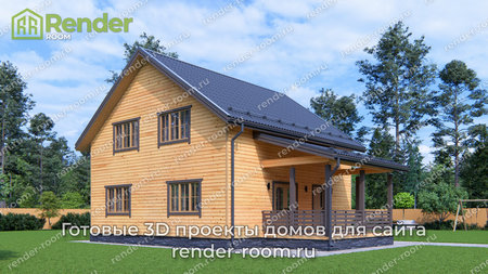 Проект П-1617 Площадь: 127,2, Размер: 9х9