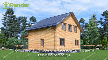 Проект П-1618 Площадь: 109,5, Размер: 8х8