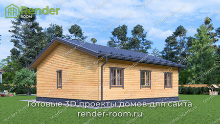 Проект П-1619 Площадь: 81, Размер: 9х10