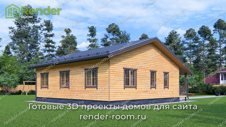 Проект П-1619 Площадь: 81, Размер: 9х10