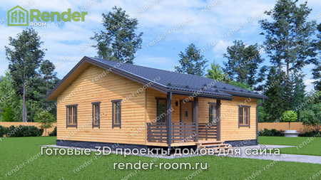 Проект П-1619 Площадь: 81, Размер: 9х10