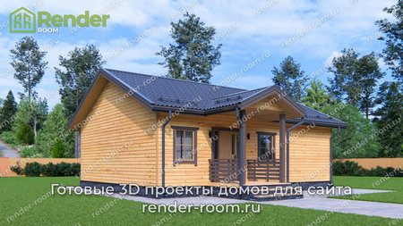 Проект П-1621 Площадь: 72,4, Размер: 8х10