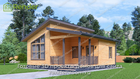 Проект П-1623 Площадь: 43,9, Размер: 8х8