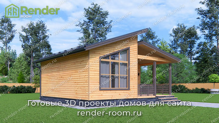 Проект П-1623 Площадь: 43,9, Размер: 8х8