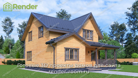 Проект П-1624 Площадь: 114,5, Размер: 8х10