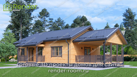 Проект П-1626 Площадь: 79,1, Размер: 8х11