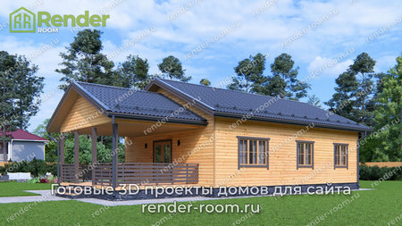 Проект П-1626 Площадь: 79,1, Размер: 8х11