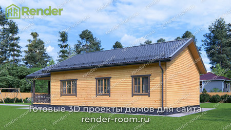 Проект П-1626 Площадь: 79,1, Размер: 8х11