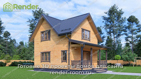 Проект П-1627 Площадь: 69,9, Размер: 6х7