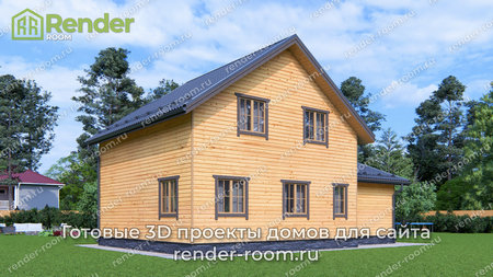 Проект П-1628 Площадь: 122,6, Размер: 8х12