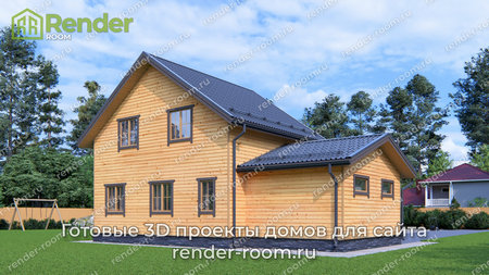 Проект П-1628 Площадь: 122,6, Размер: 8х12