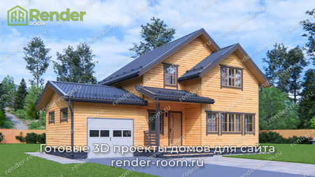 Проект П-1628 Площадь: 122,6, Размер: 8х12